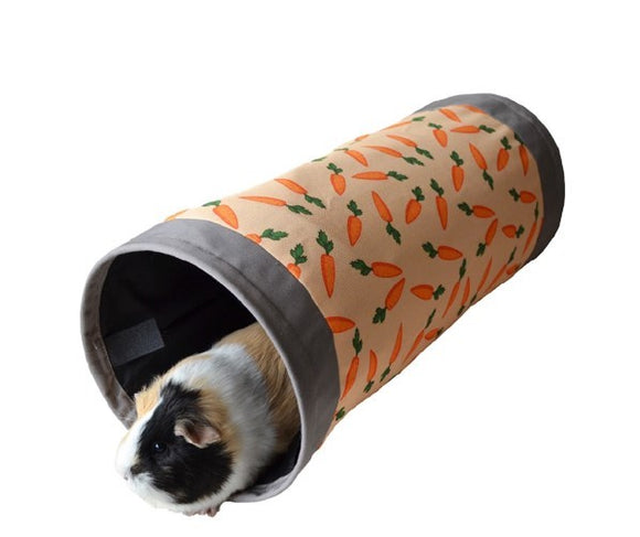ROSEWOOD CARROT FABRIC TUNNEL