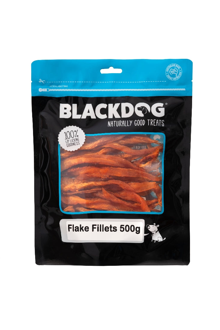 BLACKDOG FLAKE FILLETS 500G Campbelltown Pet & Aquarium Centre Pty Ltd