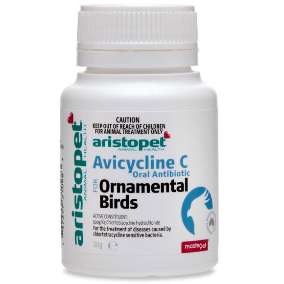 ARISTOPET AVICYCLINE C BIRD ORAL ANTIBIOTIC 50G