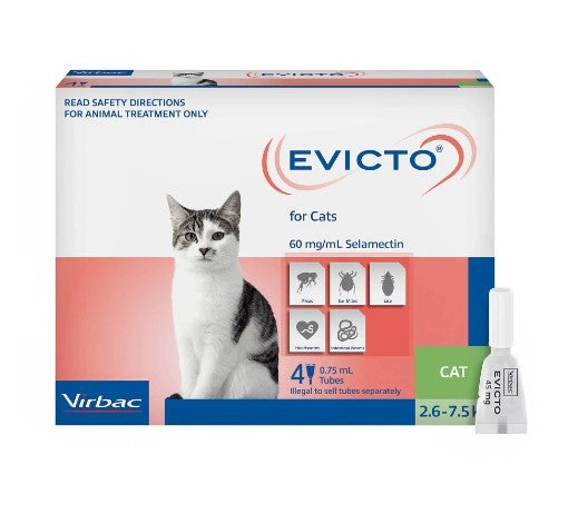 EVICTO CAT 2.6-7.5KG 4 PACK