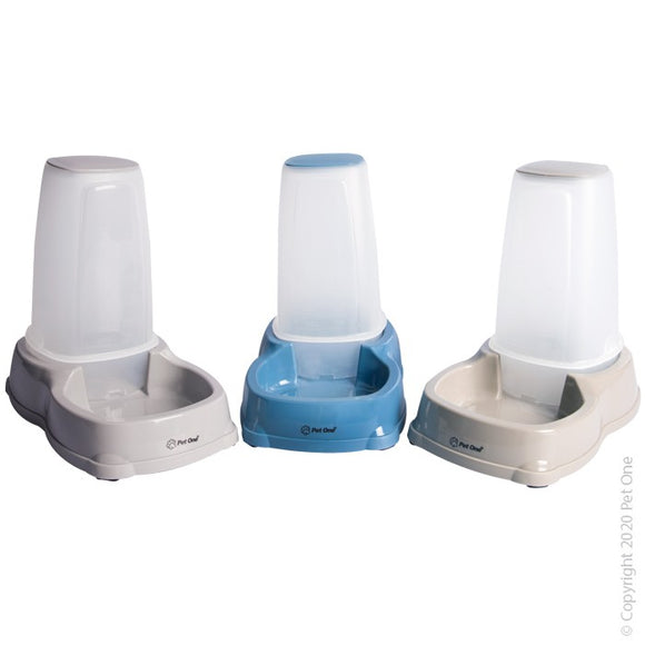 PET ONE WATERER 1.5L SMART SIPPER ASSORTED COLOURS