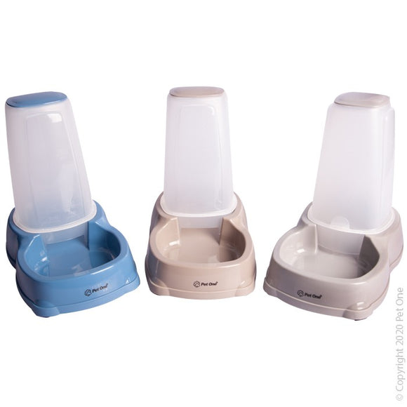 PET ONE FEEDER 1.5L SMART SNACKER ASSORTED COLOURS