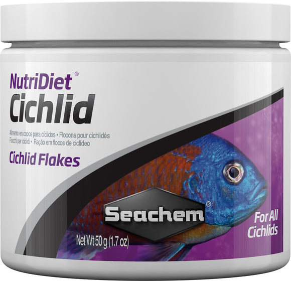 NUTRIDIET CICHLID FLAKES WITH PROBIOTICS 50G