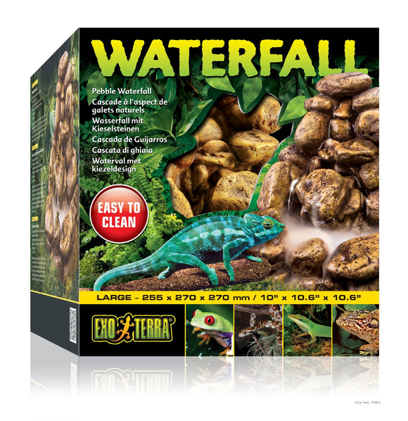 EXO TERRA PEBBLE WATERFALL UNIT LARGE (INCLUDES PUMP)