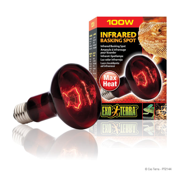 EXO TERRA HEAT GLO INFRARED HEAT LAMP 100W