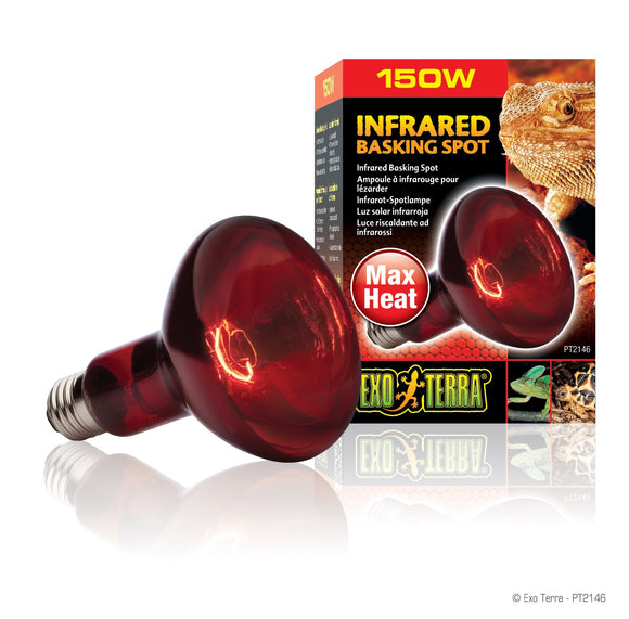 EXO TERRA HEAT GLO INFRARED HEAT LAMP 150W