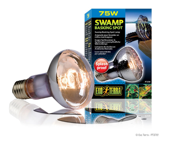 EXO TERRA SWAMP GLO BASKING SPOT BULB 75W