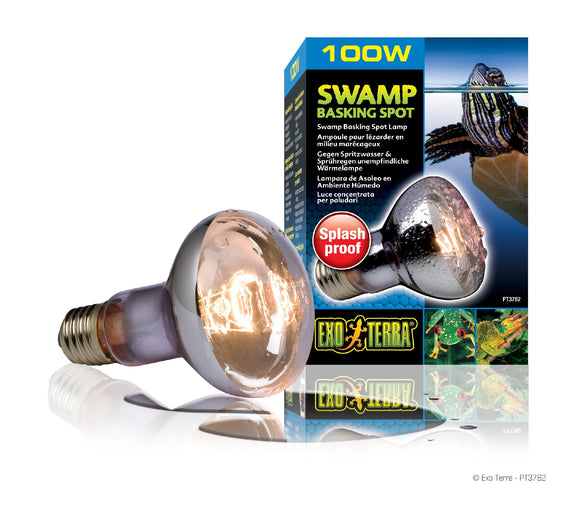 EXO TERRA SWAMP GLO BASKING SPOT BULB 100W