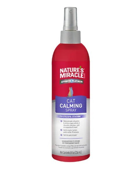 NATURES MIRACLE CAT CALMING SPRAY 236ML