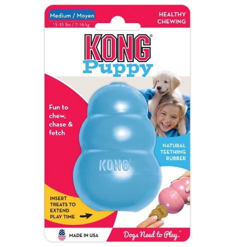 KONG PUPPY MEDIUM ASSORTED COLOURS