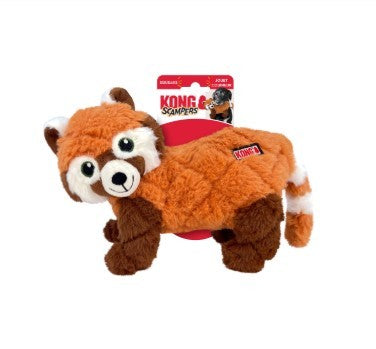 KONG SCAMPERS RED PANDA MEDIUM