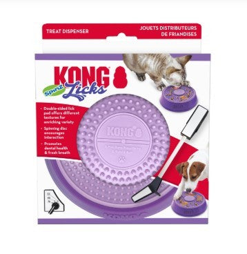 KONG LICKS SPINZ LARGE ASSORTED COLOUR