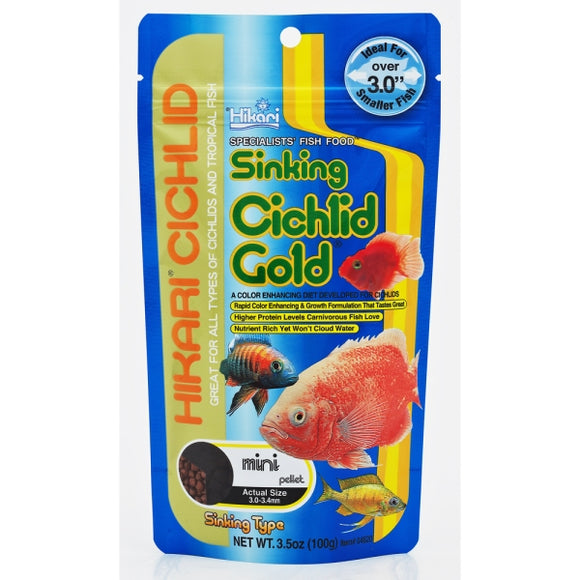 HIKARI CICHLID GOLD SINKING MINI 100G
