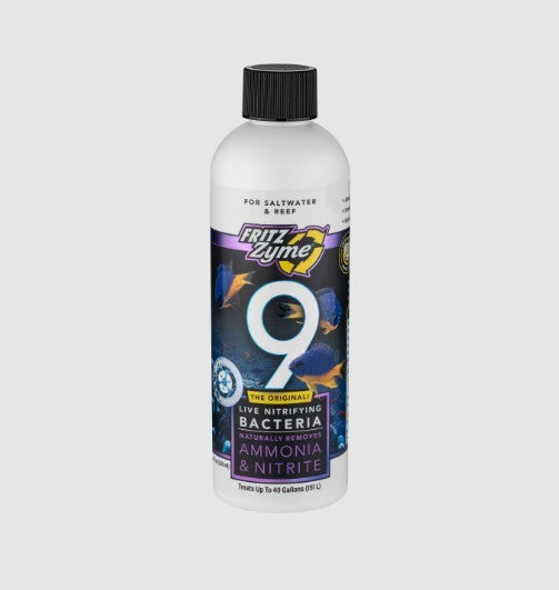 FRITZ ZYME 9 SALTWATER LIVE NITRIFYING BACTERIA 236ML