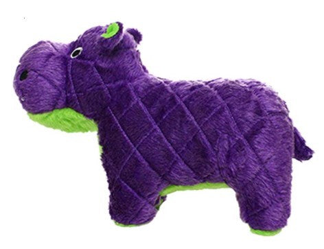 TUFFY MIGHTY TOY SAFARI SERIES HERB THE HIPPO PURPLE 28X20X12.5CM