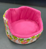 SMALL ANIMAL SNUGGLE BASKET LARGE 30CM DIAMETER