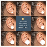 STOMPING ELEPHANTS BLUE BUDGIE HEAD EARRINGS (MEDIUM STUD)