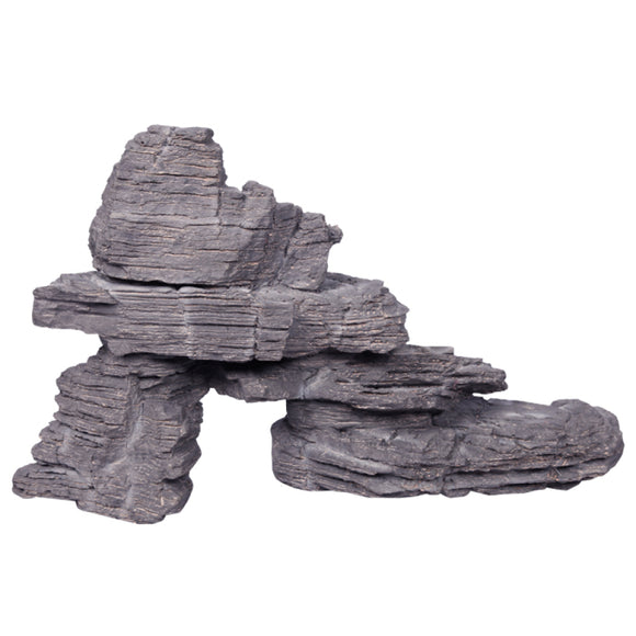 AQUA ONE ORNAMENT ROCK FORMATION SLATE 45 X 14 X 27CM