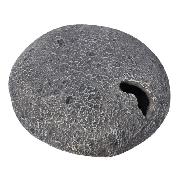 AQUA ONE ORNAMENT CAVE ROUND DIABASE SMALL 9.5 X 9.5 X 5cm H