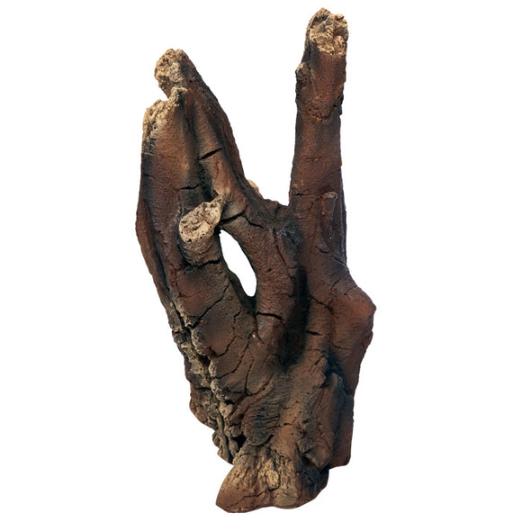 REPTILE ONE COPILOG BASKING MANGROVE LOG ASH MEDIUM 23 19 X 38CMH