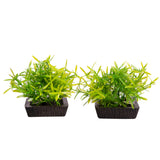 AQUA ONE ECOSCAPE FOREGROUND GUPPY GRASS GREEN 2PK