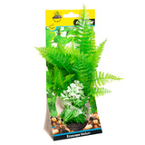 AQUA ONE ECOSCAPE EAGLE FERN/BOUVARDIA GREEN MEDIUM 8"