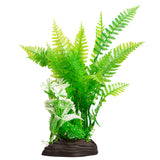 AQUA ONE ECOSCAPE EAGLE FERN/BOUVARDIA GREEN MEDIUM 8"