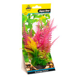 AQUA ONE LIQUORICE FERN/FERN PINK MEDIUM 8"