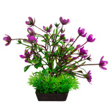 AQUA ONE ECOSCAPE RANA DIGITOS GREEN/PURPLE SMALL 4"