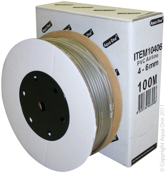 AQUA ONE SOFT TUBING AIRLINE PER METRE