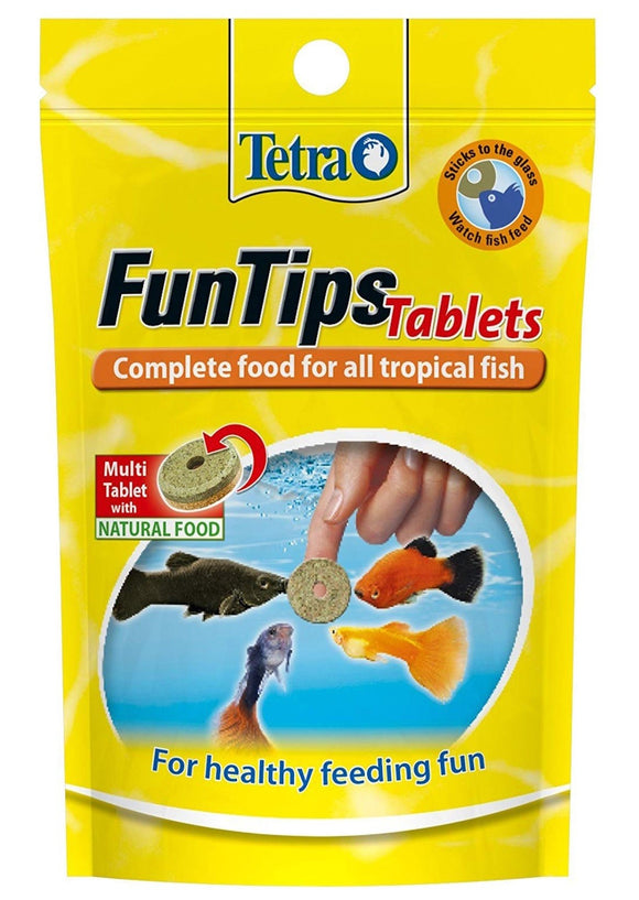TETRA FUN TIPS 30G TABLETS 75G