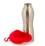 KONG H20 STAINLESS STEEL BOTLE 740ML RED