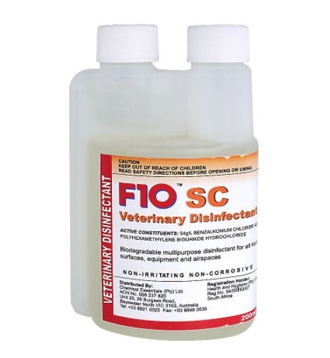 F10SC VETERINARY DISINFECTANT 200ML