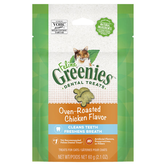 GREENIES FELINE CHICKEN 60G