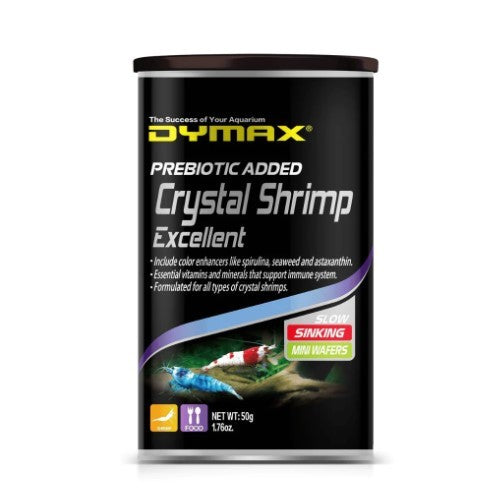 DYMAX CRYSTAL SHRIMP 50G SLOW SINKING MINI WAFER