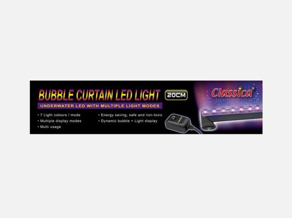 CLASSICA BUBBLE CURTAIN LED LIGHT 20CM