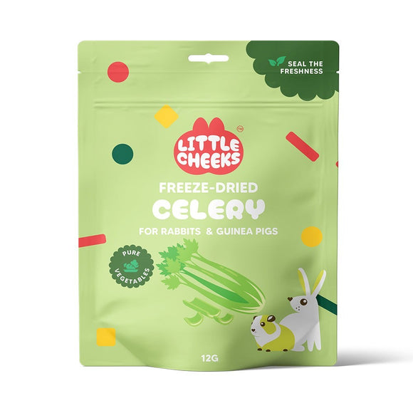 LITTLE CHEEKS FREEZE DRIED CELERY FOR SMALL ANIMALS 12G