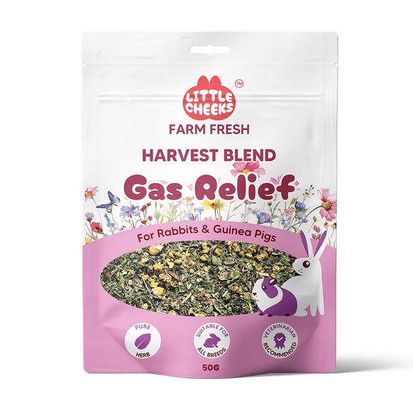 LITTLE CHEEKS FARM FRESH HARVEST BLEND GAS RELIEF 50G