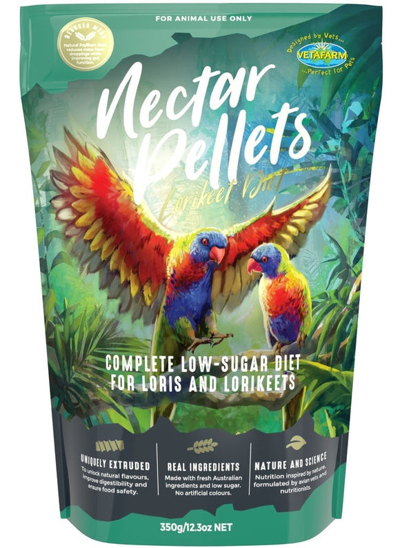 VETAFARM NECTAR PELLETS 350GM