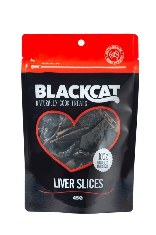 BLACK CAT LIVER SLICES 45G