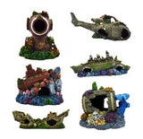 AQUAMATE ORNAMENT LARGE SUNKEN ASSORTED