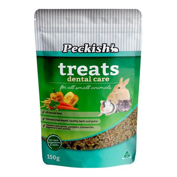 PECKISH HEALTH TREATS - DENTAL CARE 150G