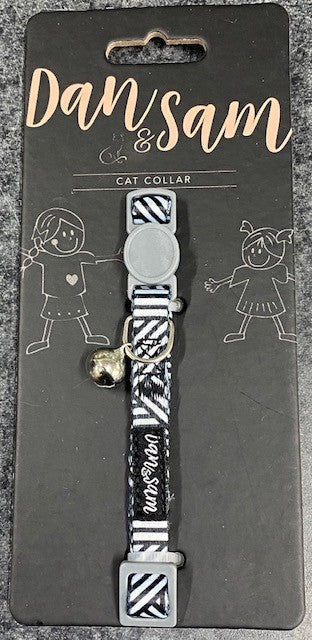 DAN & SAM CAT COLLAR 20-30CM ABSTRACT