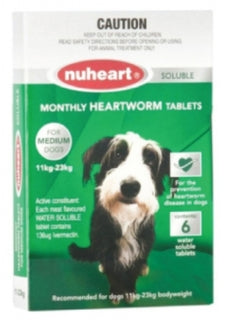 NUHEART HEARTWORM 11-23KG