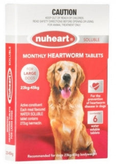 NUHEART HEARTWORM 23-45KG