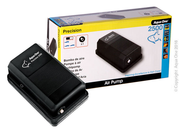 AQUA ONE AIR PUMP PRECISION 2500