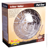 PET ONE CRITTER ROLLER SML 14CM ASSORTED COLOURS