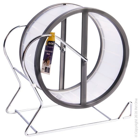  PET ONE MOUSE WHEEL LGE 20CM ASSORTED COLOURS