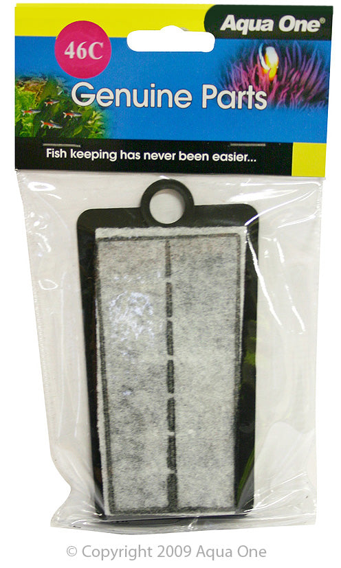 AQUA ONE CARBON CARTRIDGE 1PK 46C SUITS CLEARVIEW 200