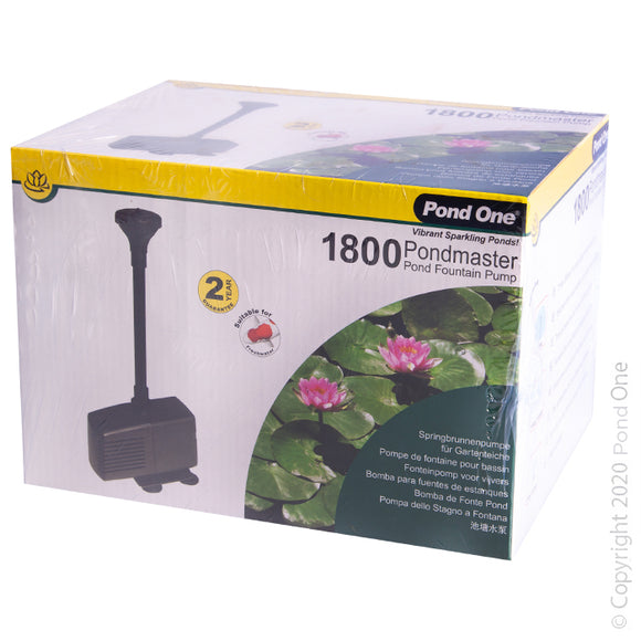 POND ONE PONDMASTER 1800 FOUNTAIN PUMP